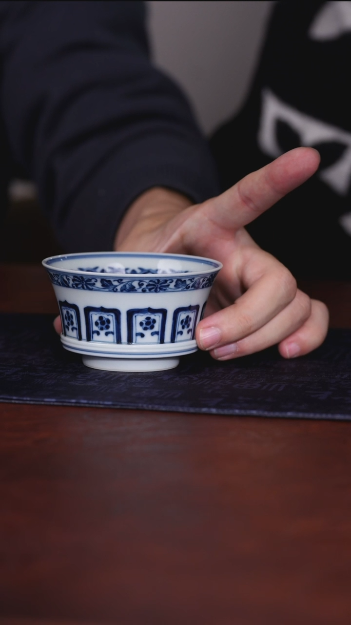 【闪购商品】杯子布一窑宝相马蹄杯