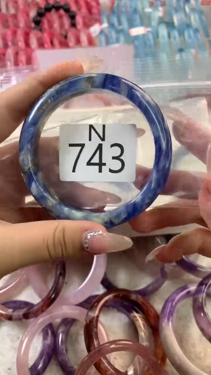 蓝晶石手镯蓝晶石未镶嵌743-60