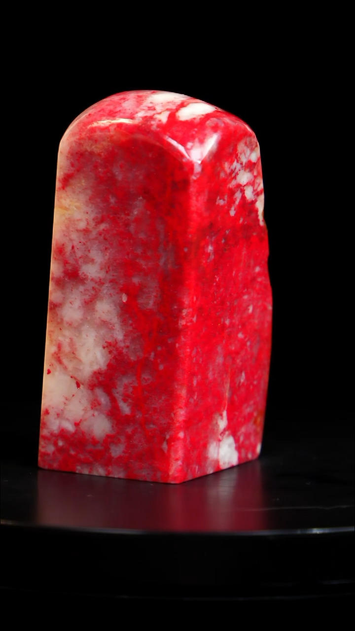 鸡血石精品大红袍鸡血石旬阳