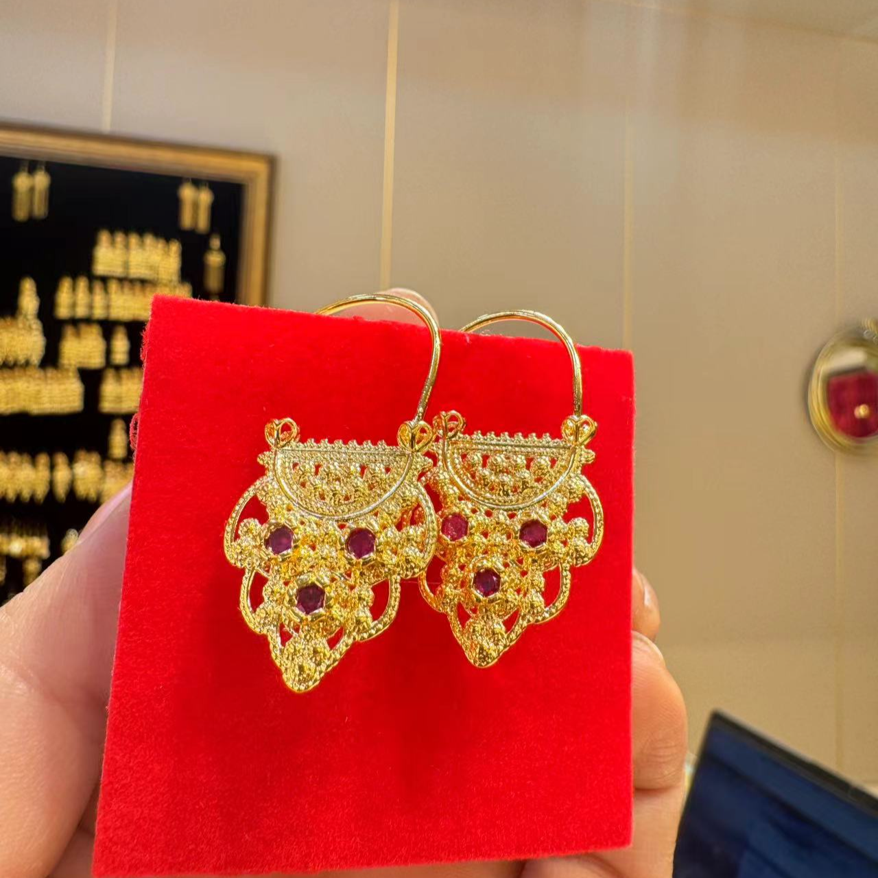 合金耳饰 ZIRA 耳环