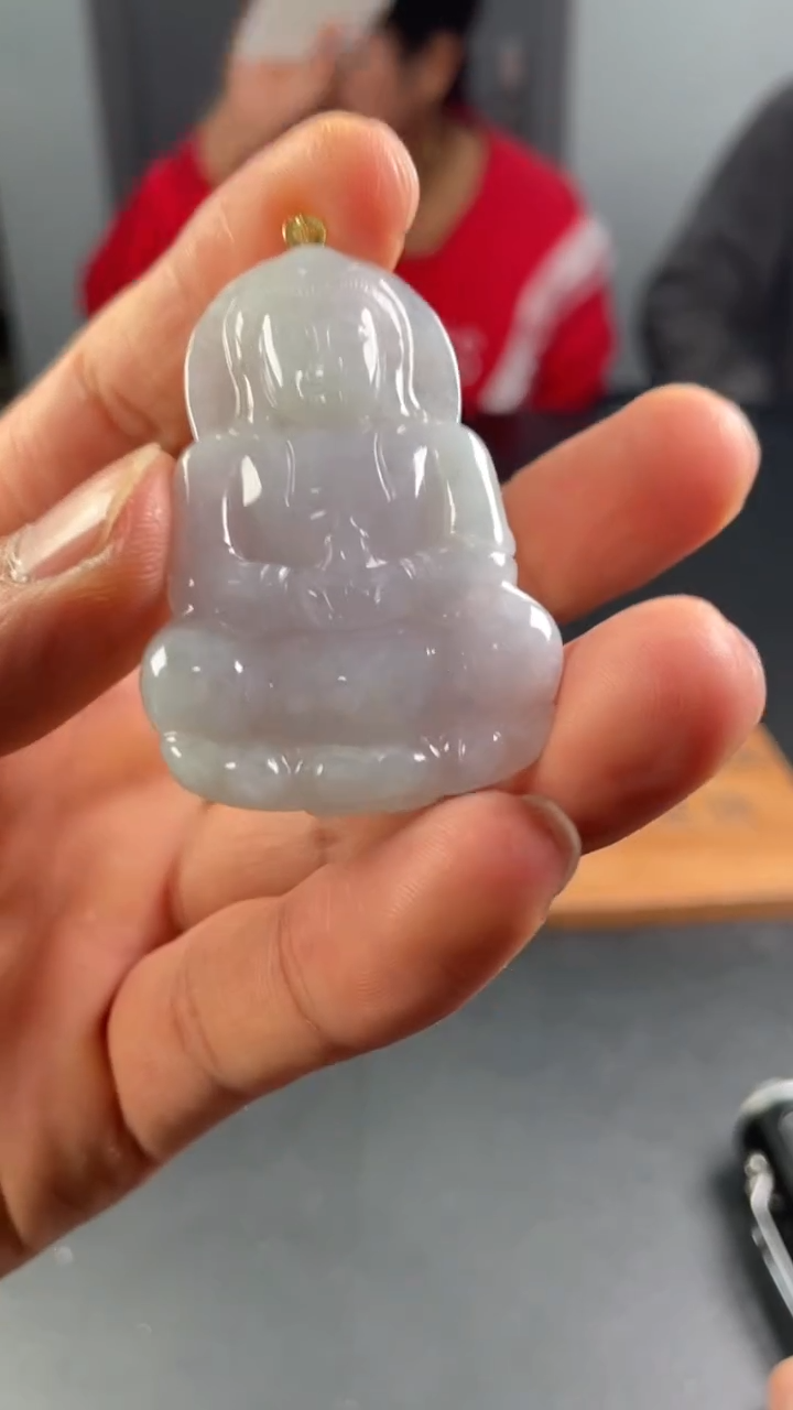 【闪购商品】翡翠颈饰18K金镶嵌定制孤品