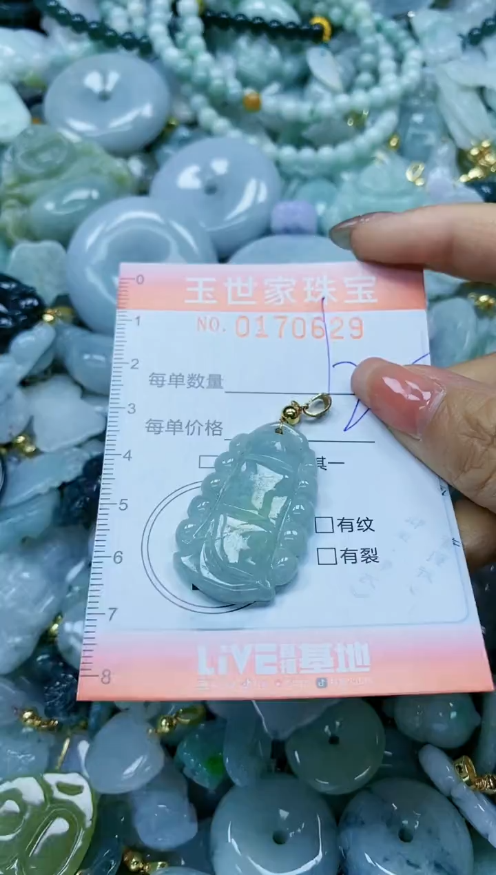 【闪购商品】翡翠颈饰未镶嵌闪购0170629