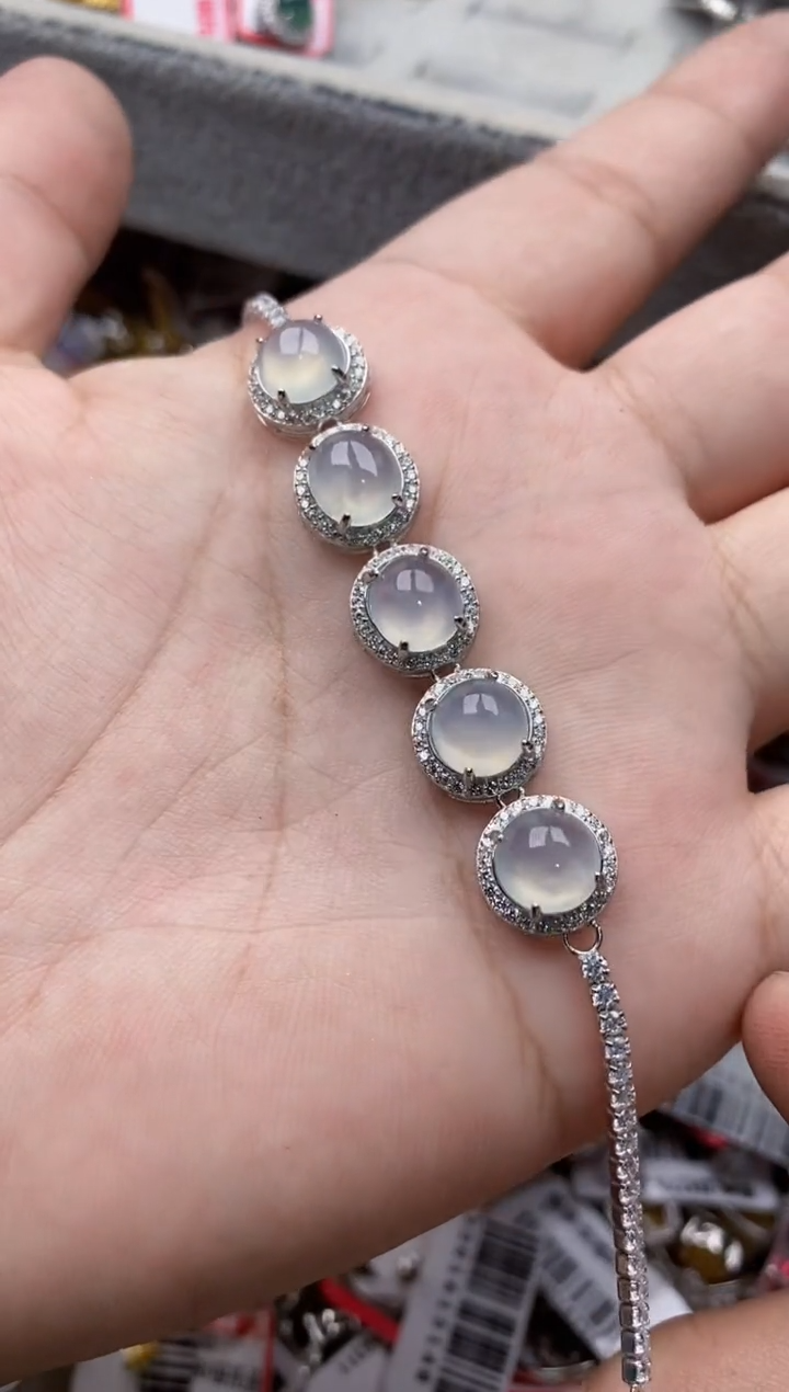 【闪购商品】翡翠戒指银S925镶嵌8888---4