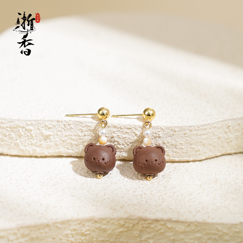 【满陇桂雨】平郁桂花香理气养生合香珠手串非遗合香牌国风项链