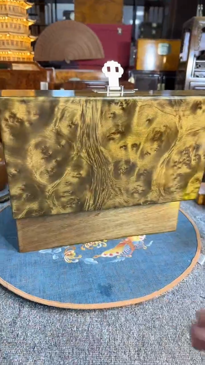 【闪购商品】乌木类成套家具阴沉首饰箱     s28