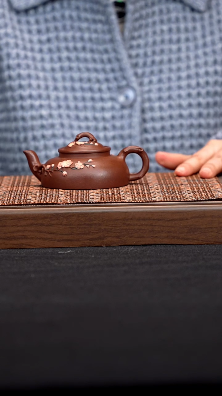 【闪购商品】繁樱壶紫泥 一物见春