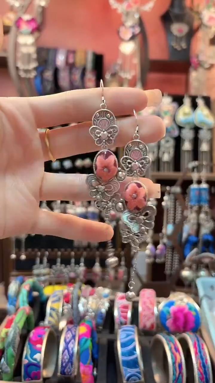 织绣 云织谣民族风精美饰品   384