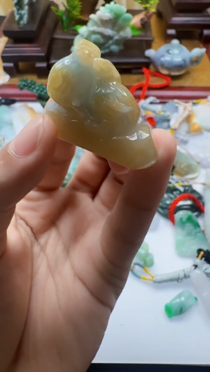 吊坠(不含链)未镶嵌翡翠1