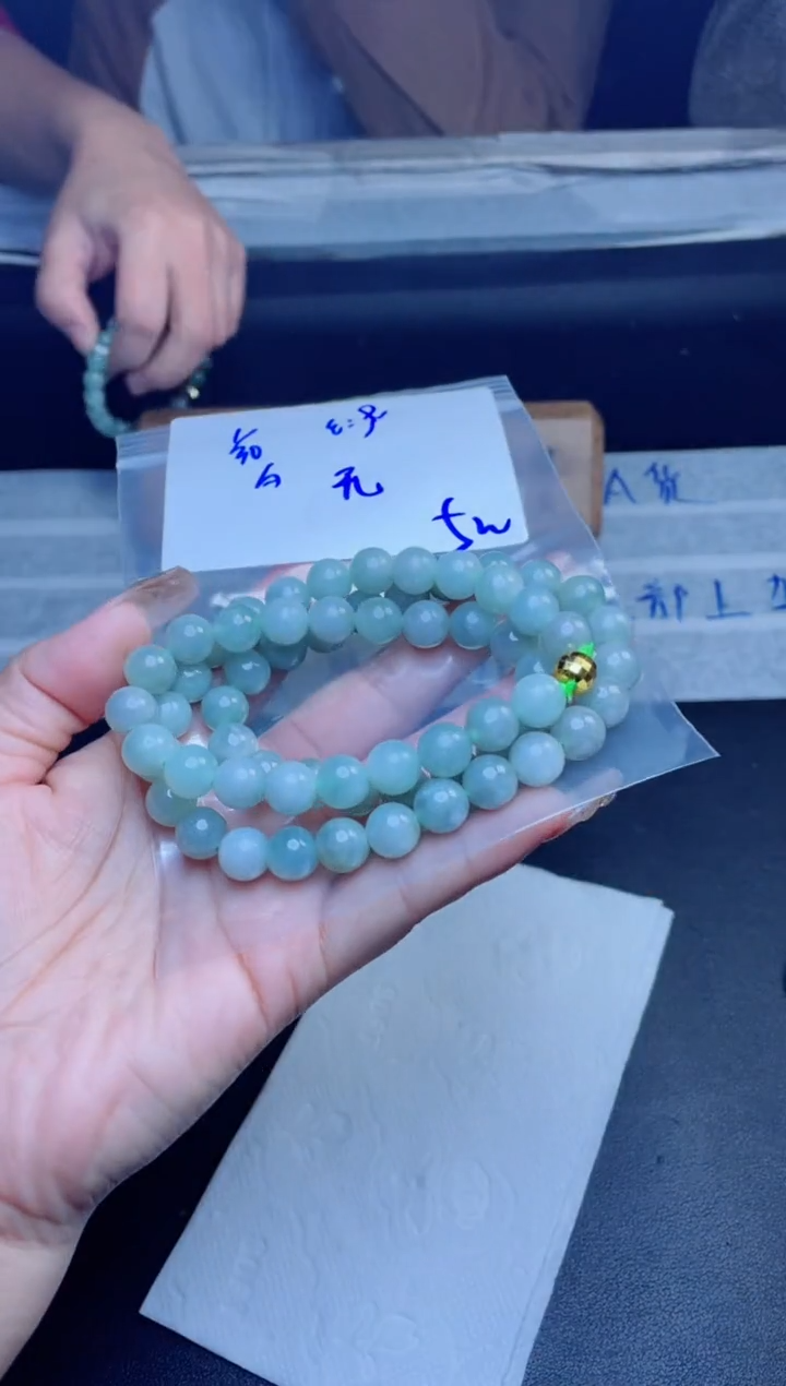 【闪购商品】定制翡翠未镶嵌珠串