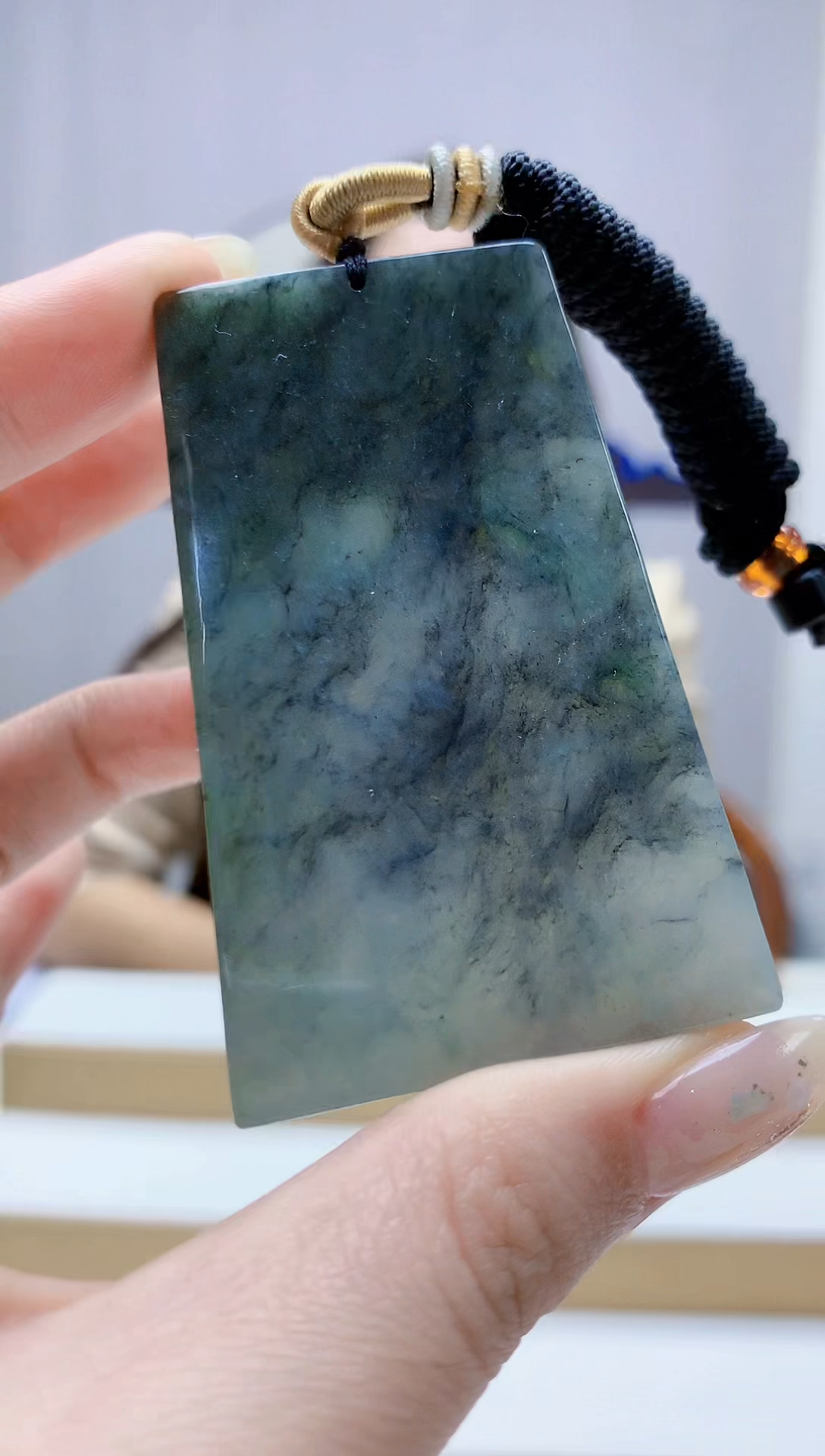 未镶嵌定制翡翠4829jw-毛货挂件113