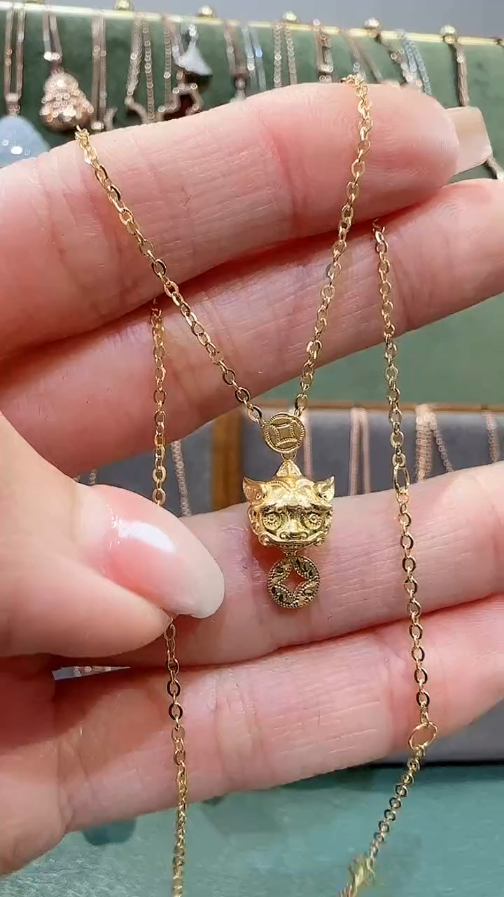 【闪购商品】18K金套链18K金狮子套链