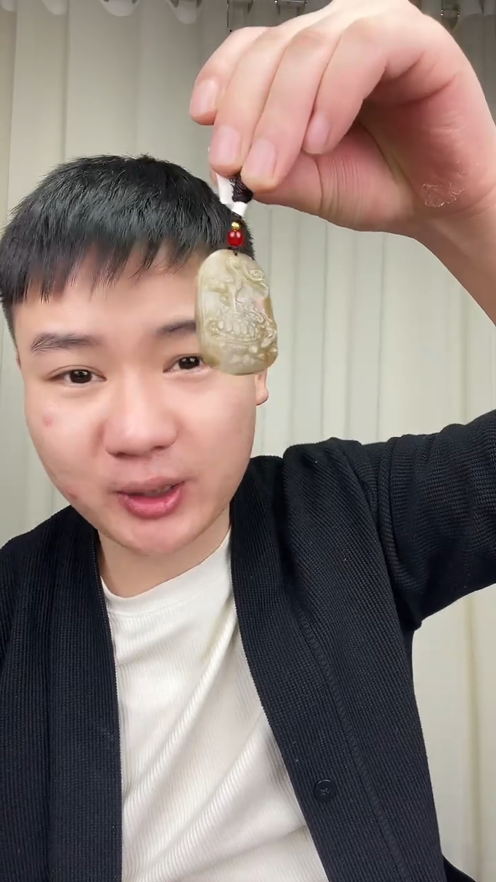 未镶嵌和田玉挂件北**槎1