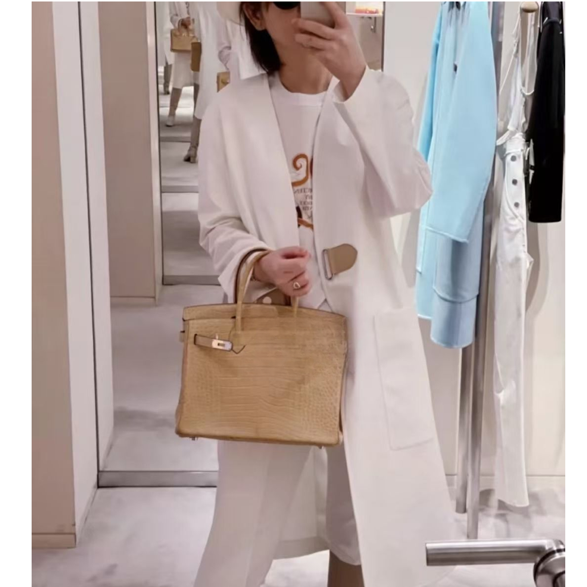 Hermes/爱马仕爱马仕中长款大衣/S004