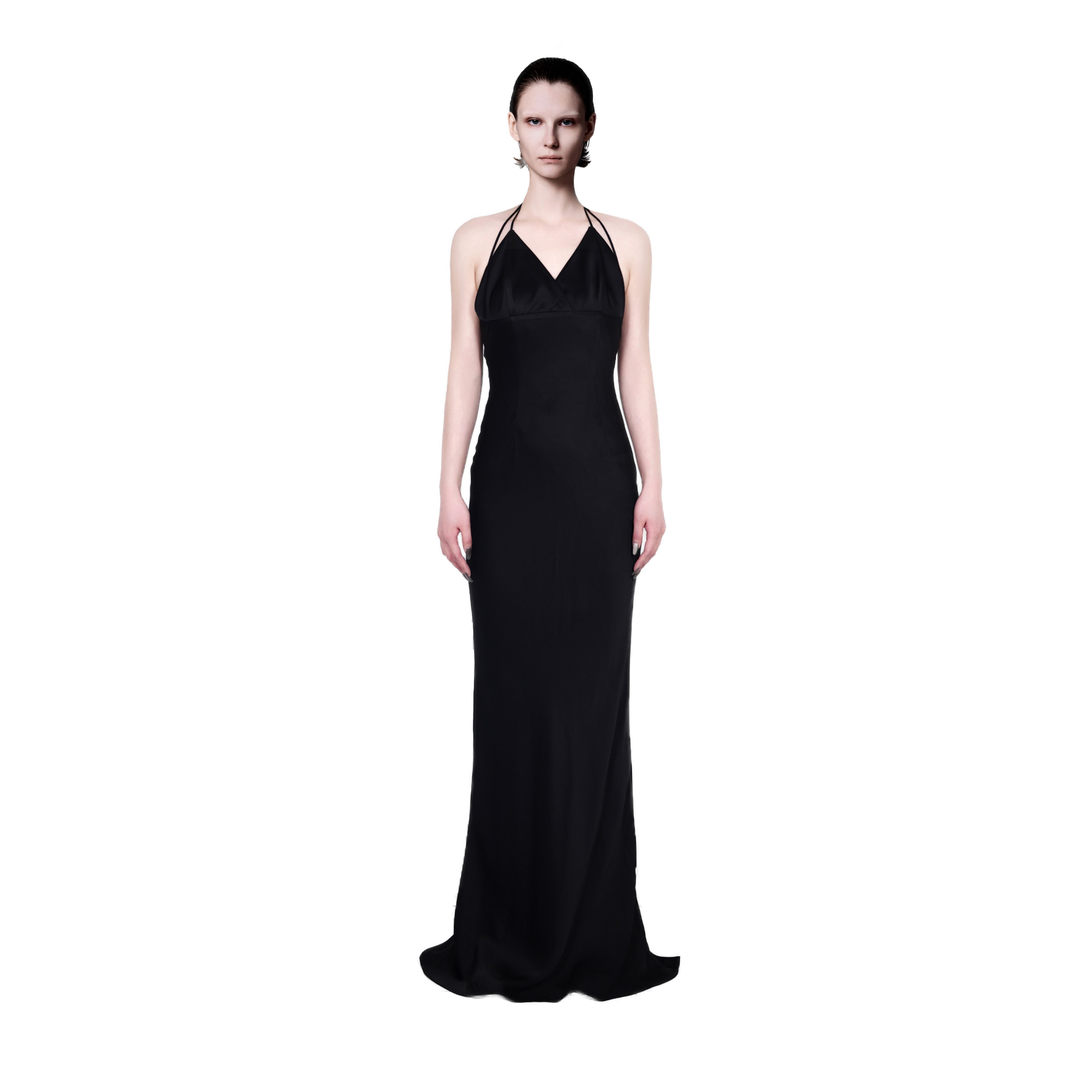 LOUISE ZHAO/精致轻奢气质性感名媛宴会优雅吊带连衣裙 632001140