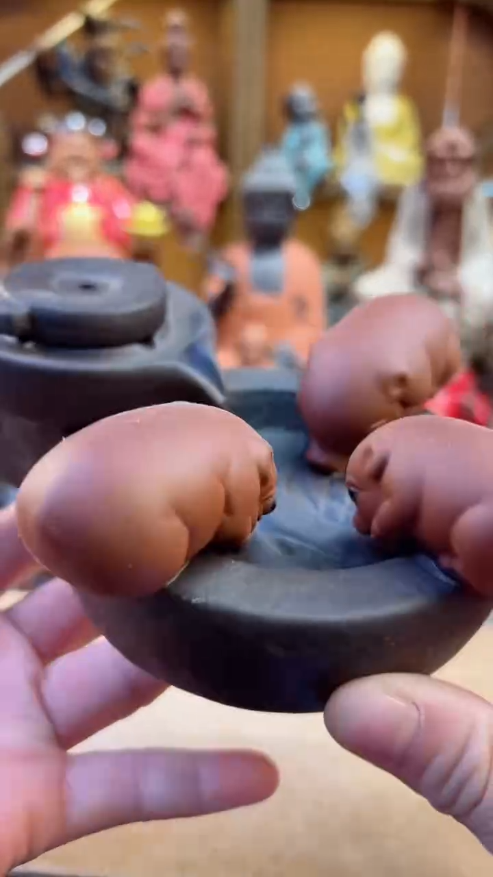 【闪购商品】紫砂茶宠器闵茶宠摆件