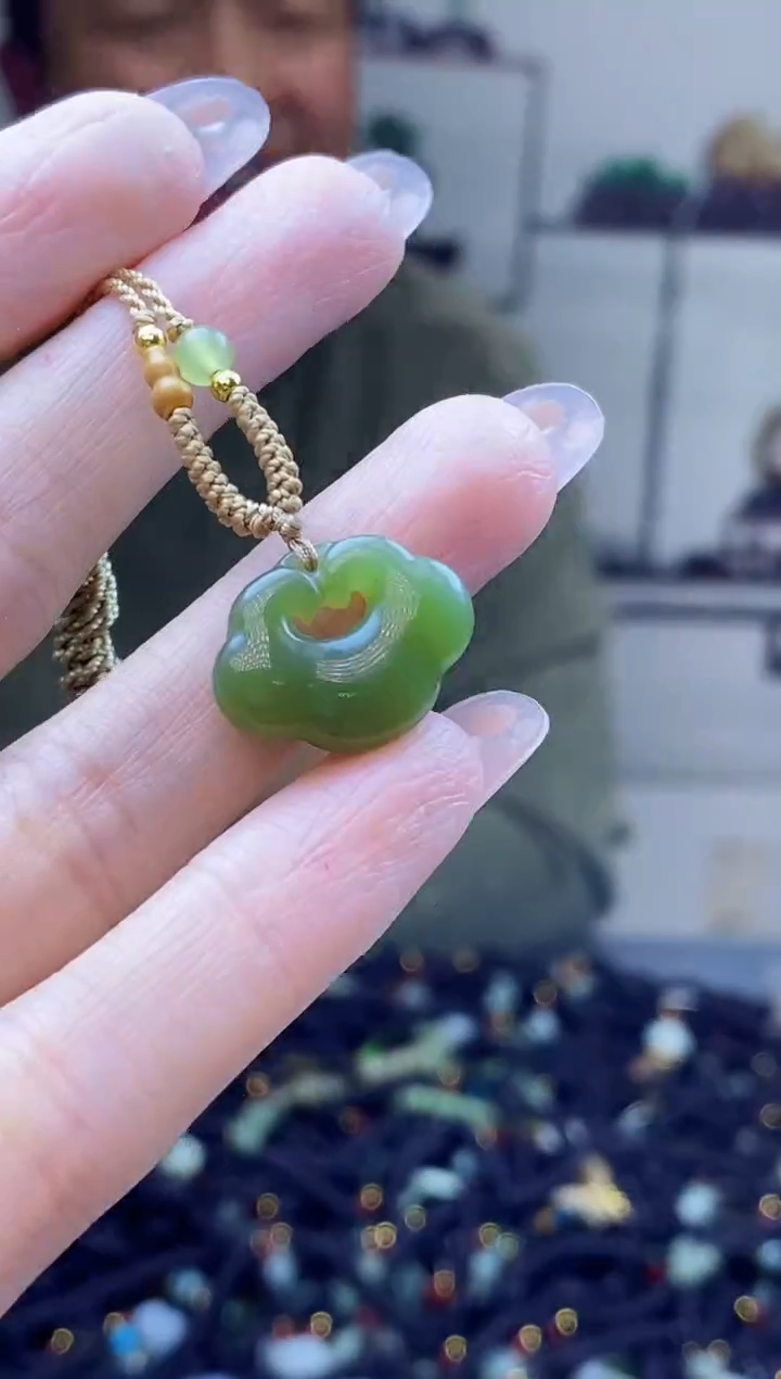 颈饰未镶嵌和田玉多样性发拍一发一