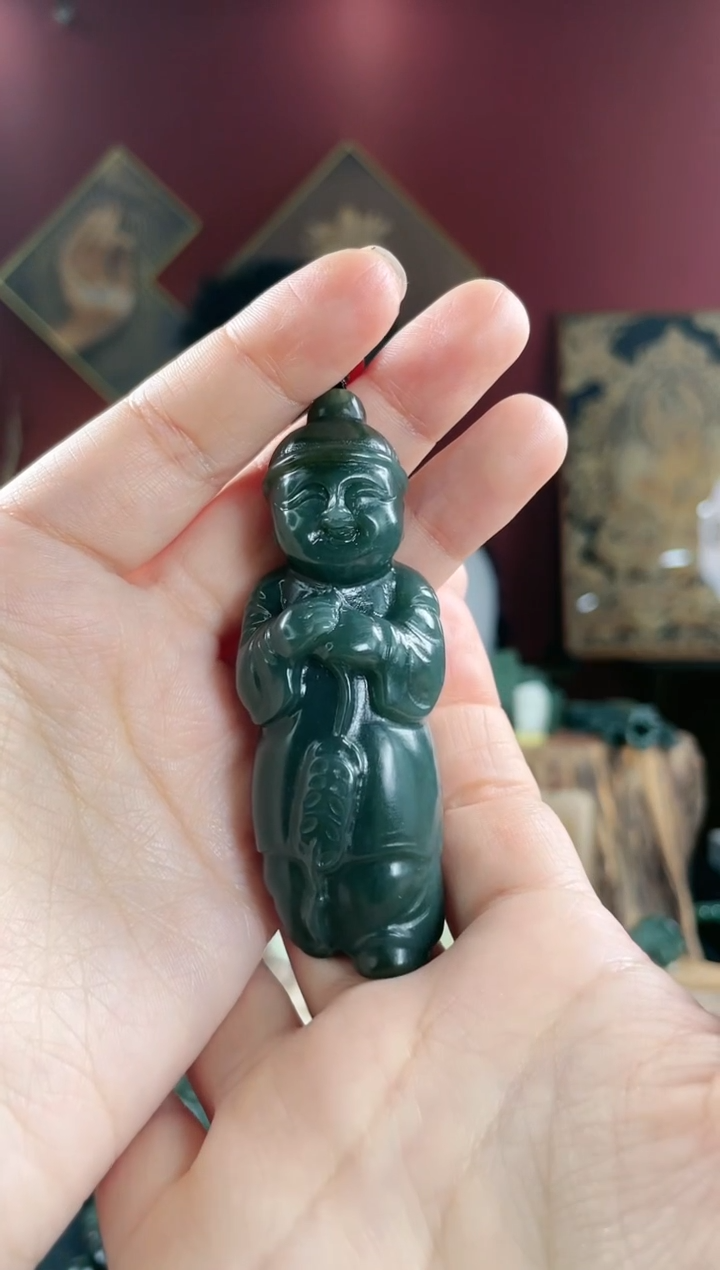 【闪购商品】和田玉把件未镶嵌财主