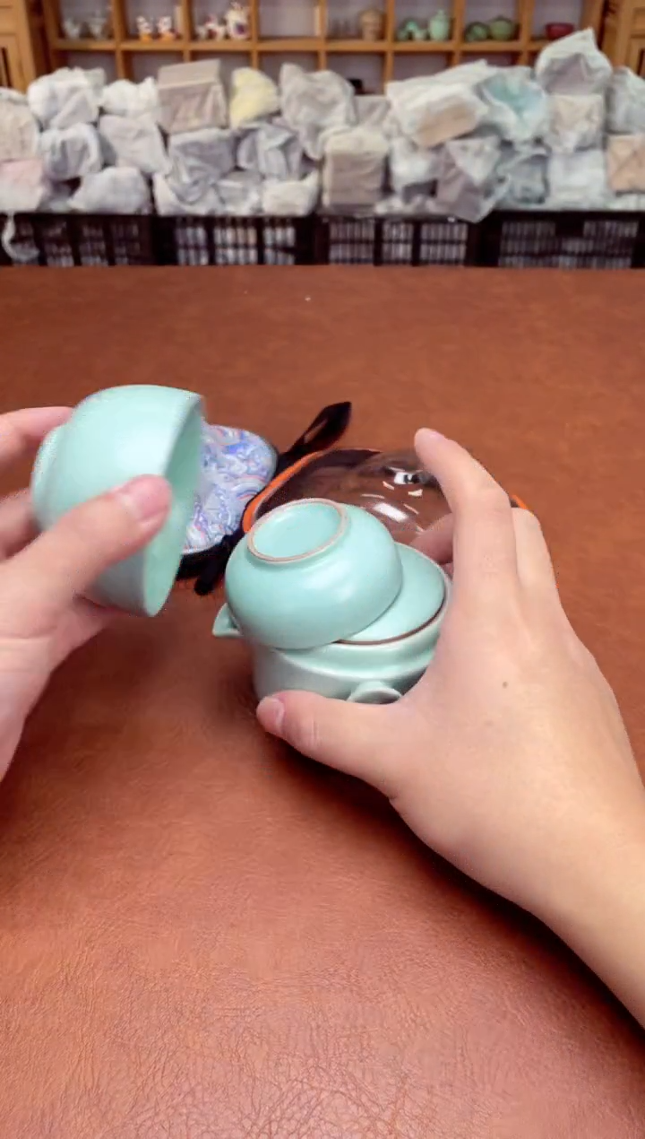 【闪购商品】摆件高端瓷器易仟杯茶器