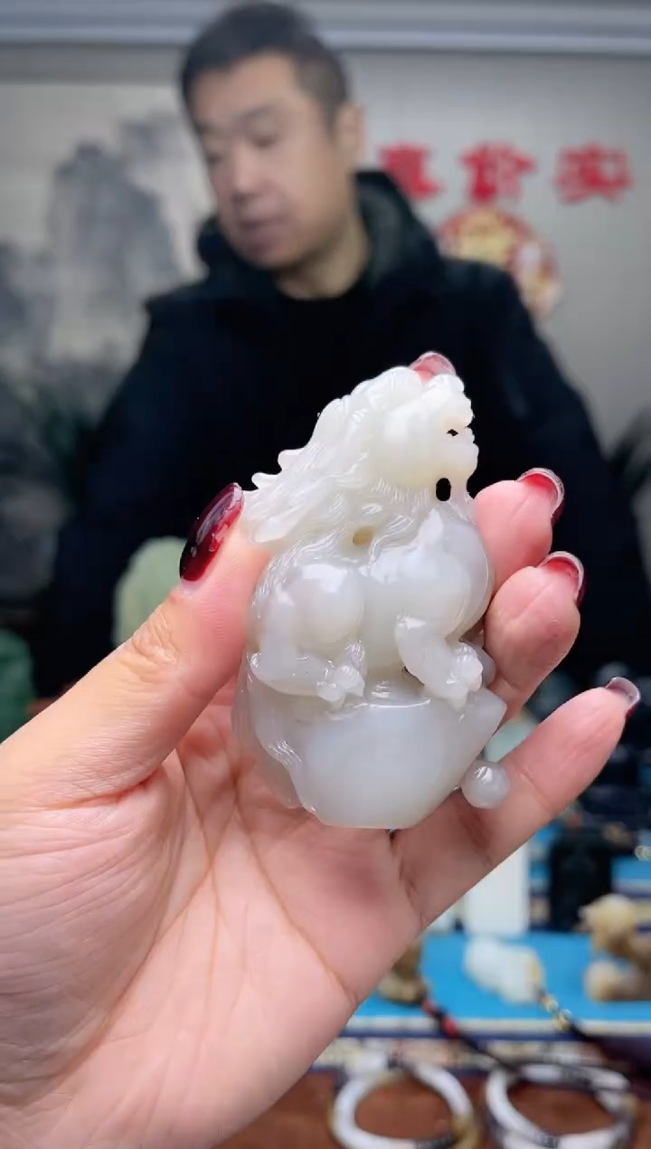 【闪购商品】和田玉挂件未镶嵌1