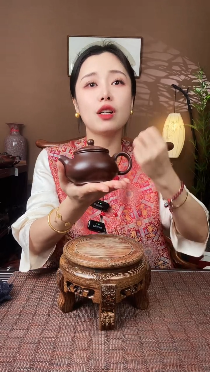 【闪购商品】紫砂茶壶石红柴烧德钟TYZS00239