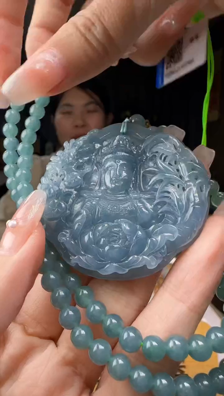 【闪购商品】翡翠吊坠(赠链)未镶嵌MM@@960Q3J11574H