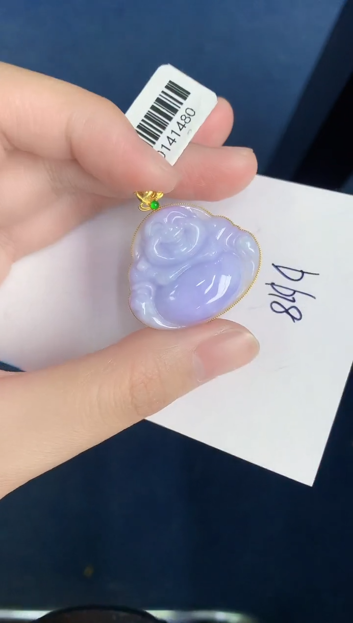 【闪购商品】翡翠颈饰18K金镶嵌000000000