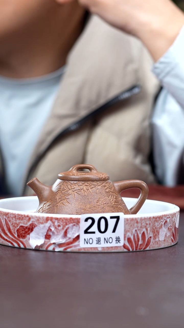 茶壶紫砂207 青段 启瓢