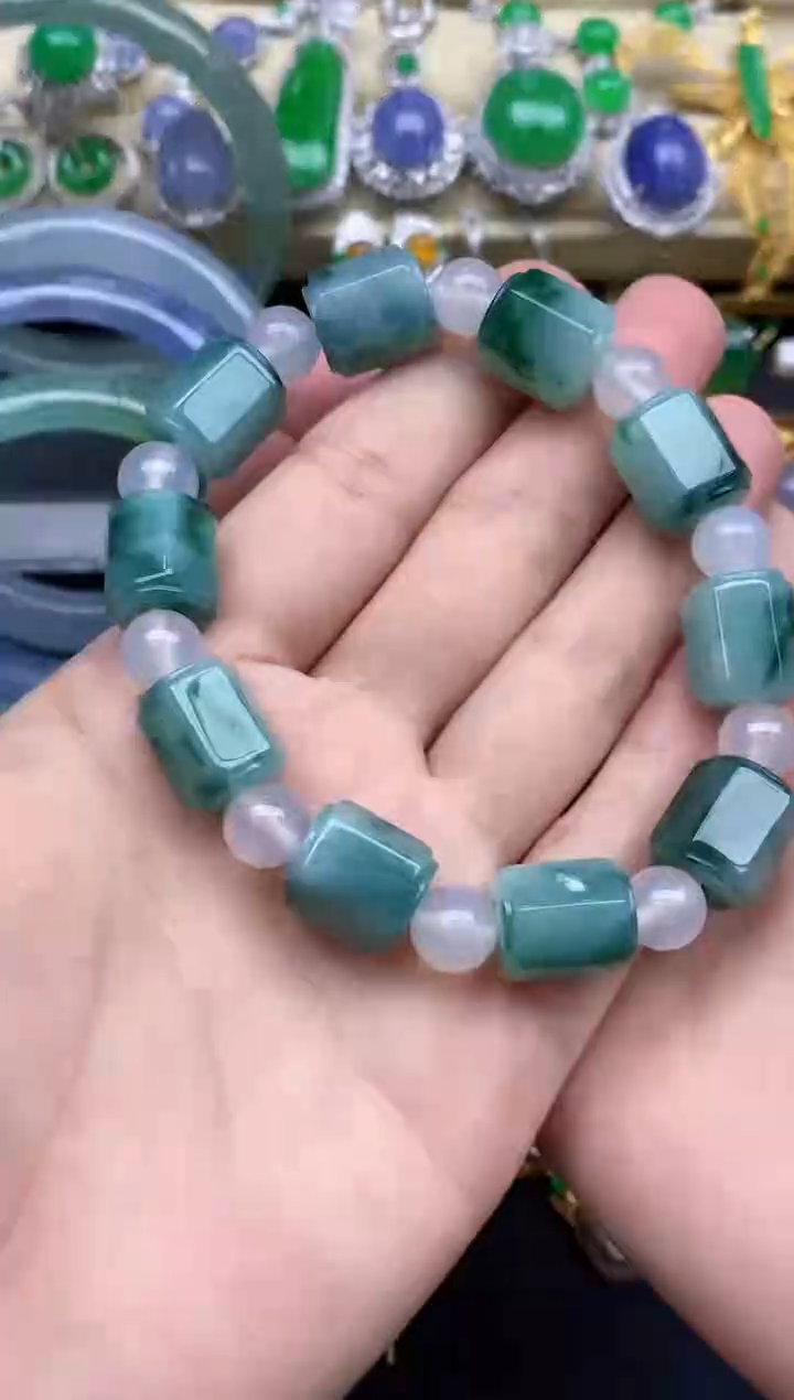 未镶嵌手链翡翠204-春日珠宝