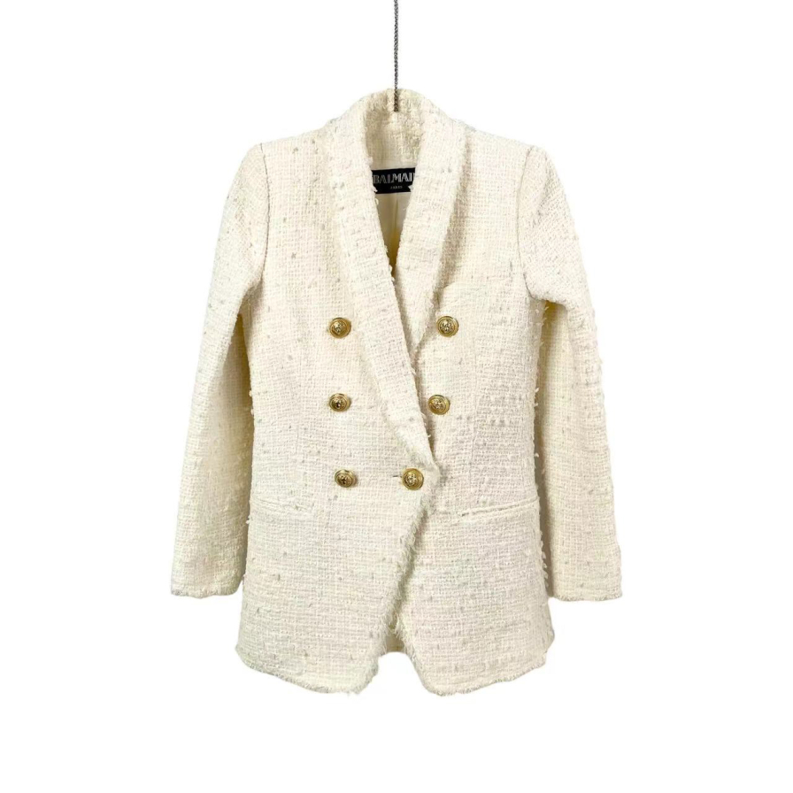 99新 BALMAIN/巴尔曼 海囤 巴尔曼36码/bx59175外套