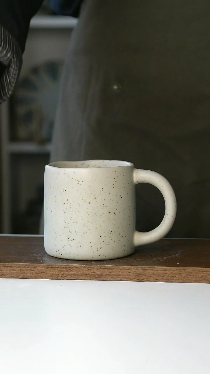 【闪购商品】陶瓷粗陶沙釉马克杯420ml@4-2@