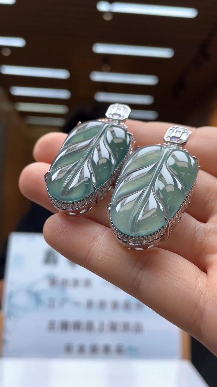 翡翠未镶嵌颈饰多样性发货（只发一件）x12