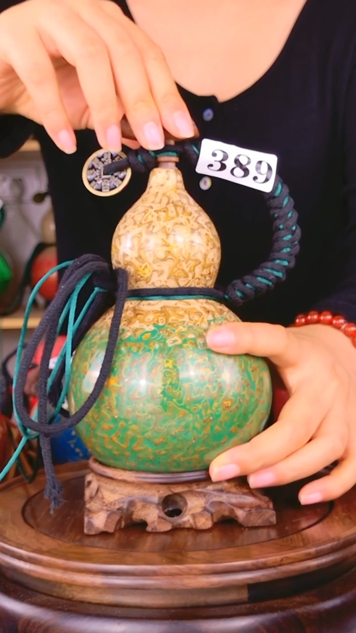 389大漆酒葫芦一物一拍 真葫芦真大漆