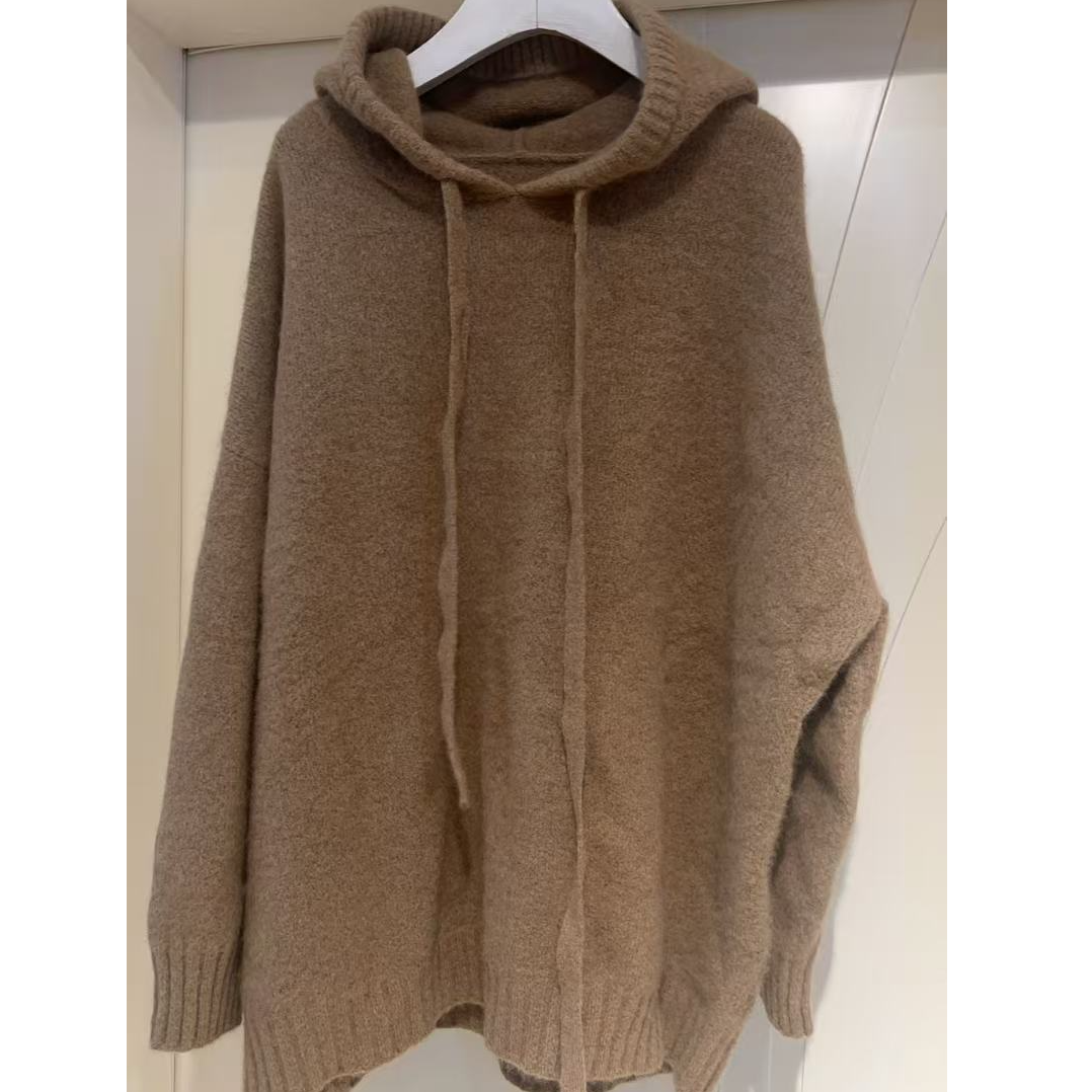 YT推荐 连帽针织套头衫
