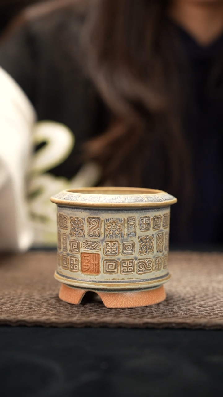 12-03-129花盆口径7瑕