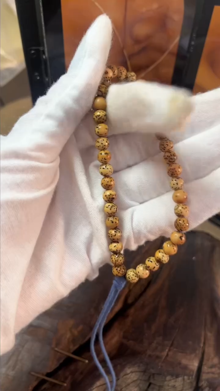 手串星月菩提精工级陈籽圆珠手持（B）