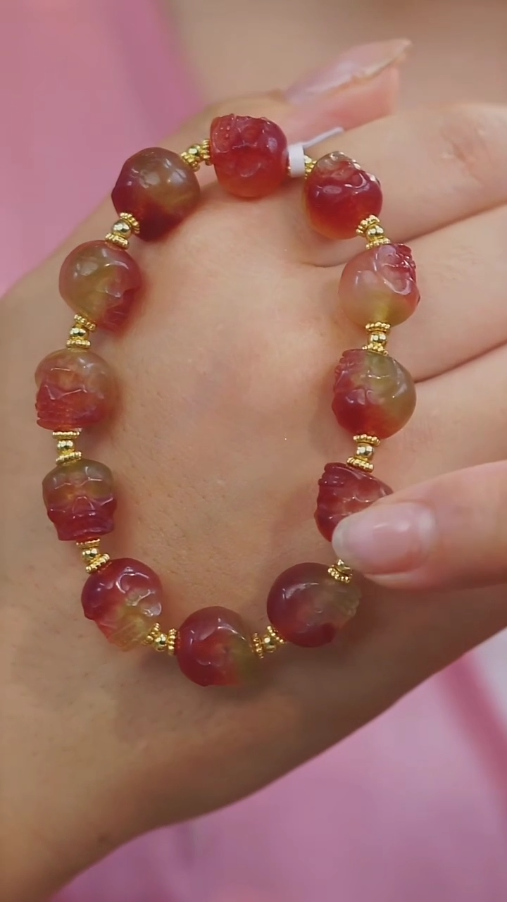 【闪购商品】玛瑙/玉髓手串未镶嵌多样性发其一