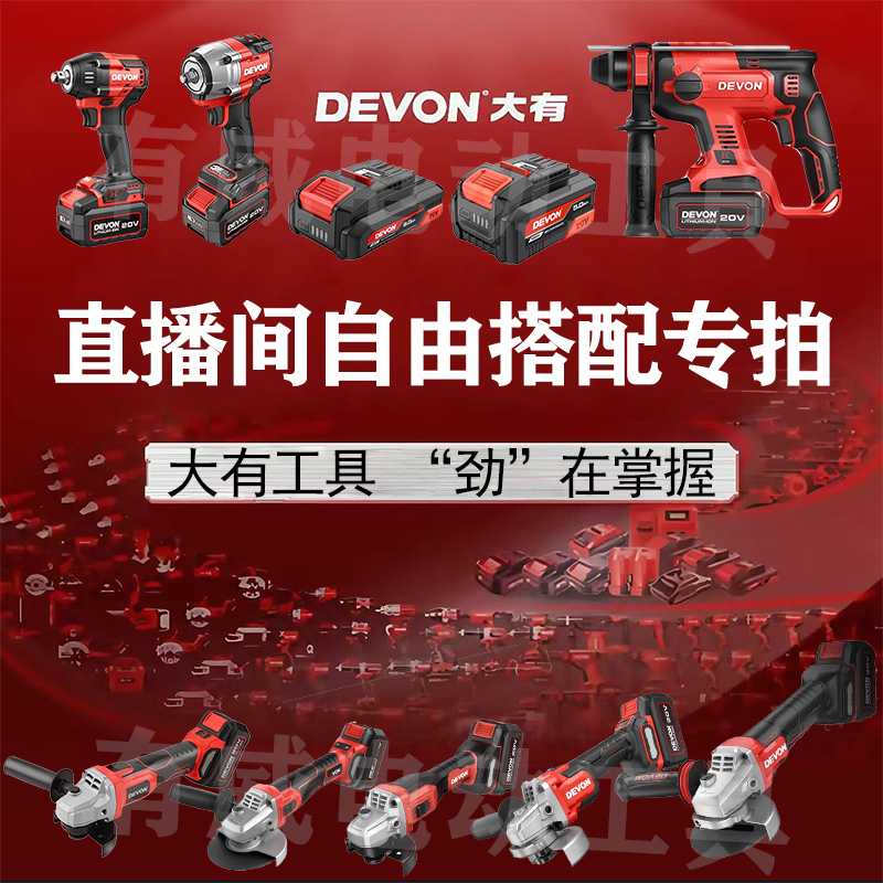 【定制专享】20V定制链接/电钻/电池/电锤/角磨机/电圆锯/自由搭配