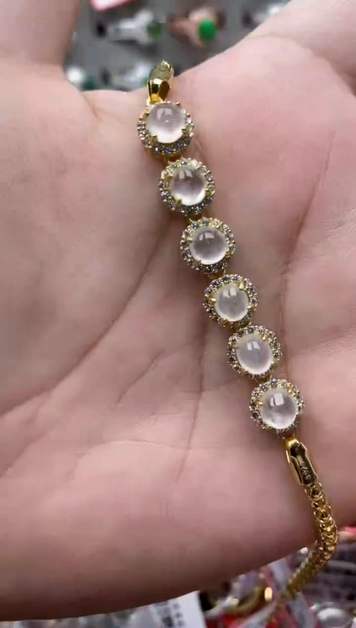 【闪购商品】翡翠戒指银S925镶嵌333333---9