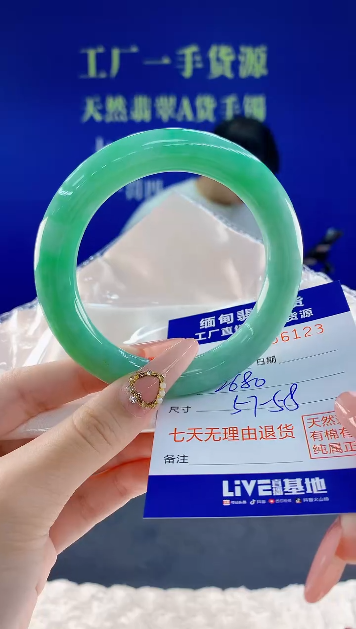 未镶嵌手镯翡翠23
