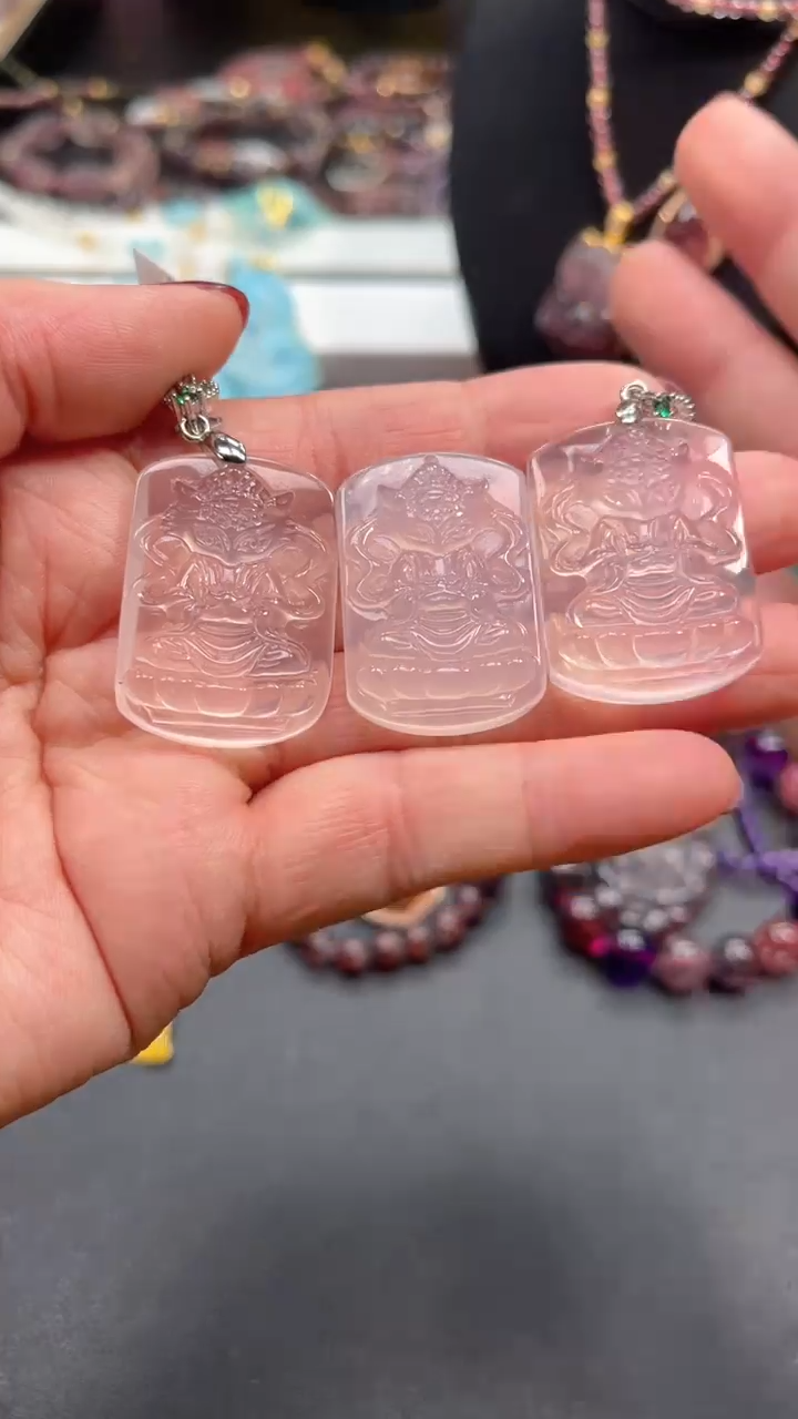 【闪购商品】水晶颈饰未镶嵌【百晶灵儿】天然定制款多样性发一
