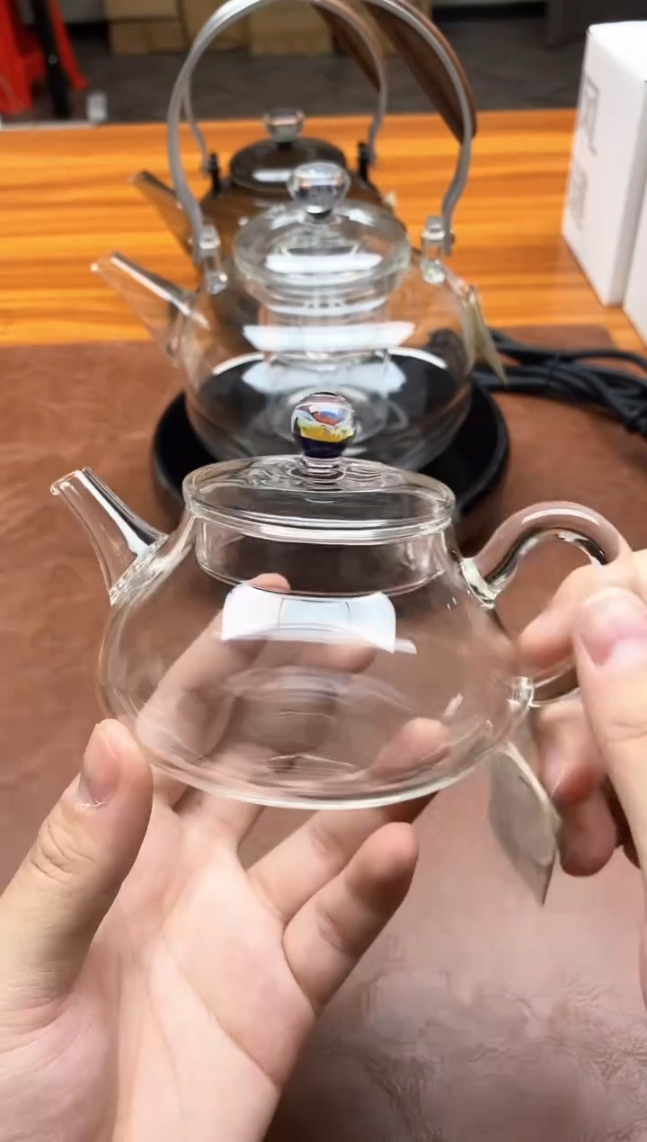 风谜/花语喜乐壶透明色+风谜茶巾