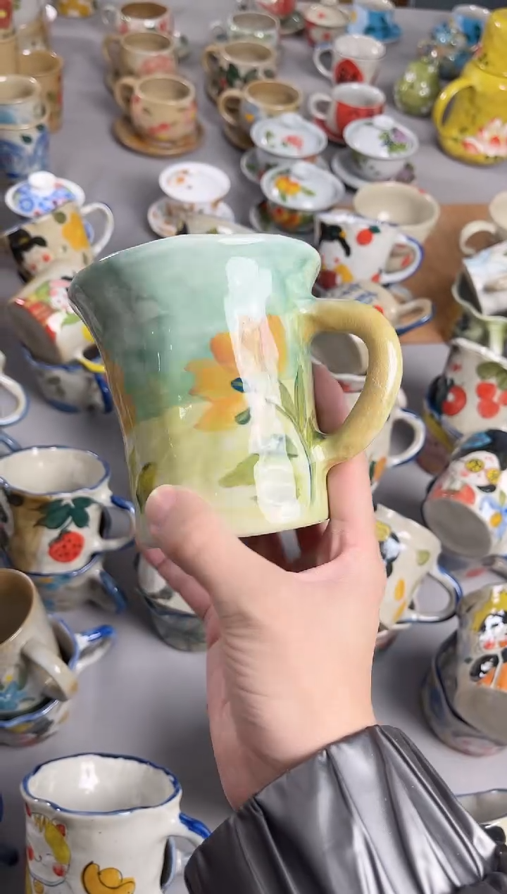 【闪购商品】瓷片景德镇手绘高温釉下彩
