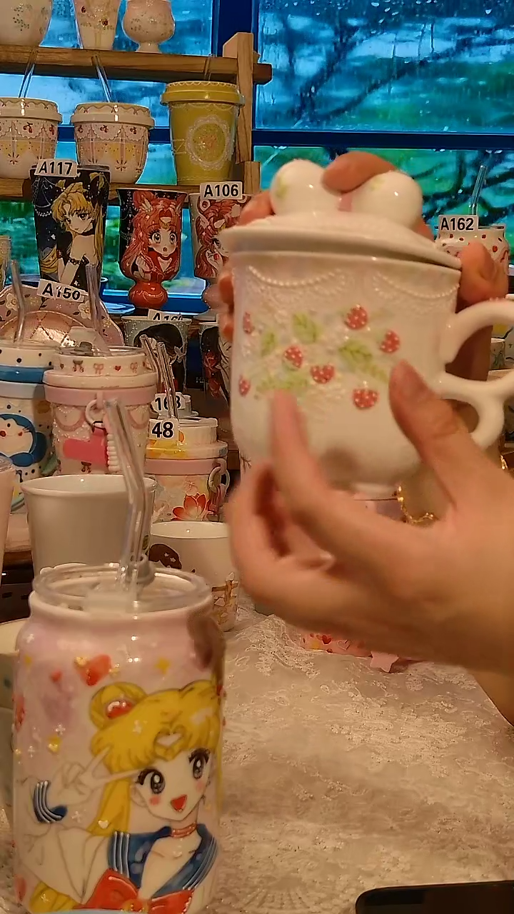 陶瓷景德镇手绘陶瓷杯