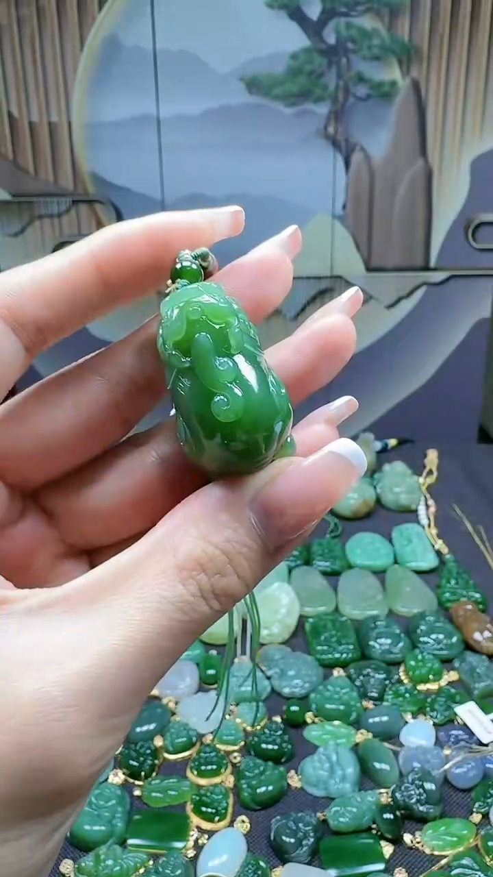 【闪购商品】和田玉挂件未镶嵌1