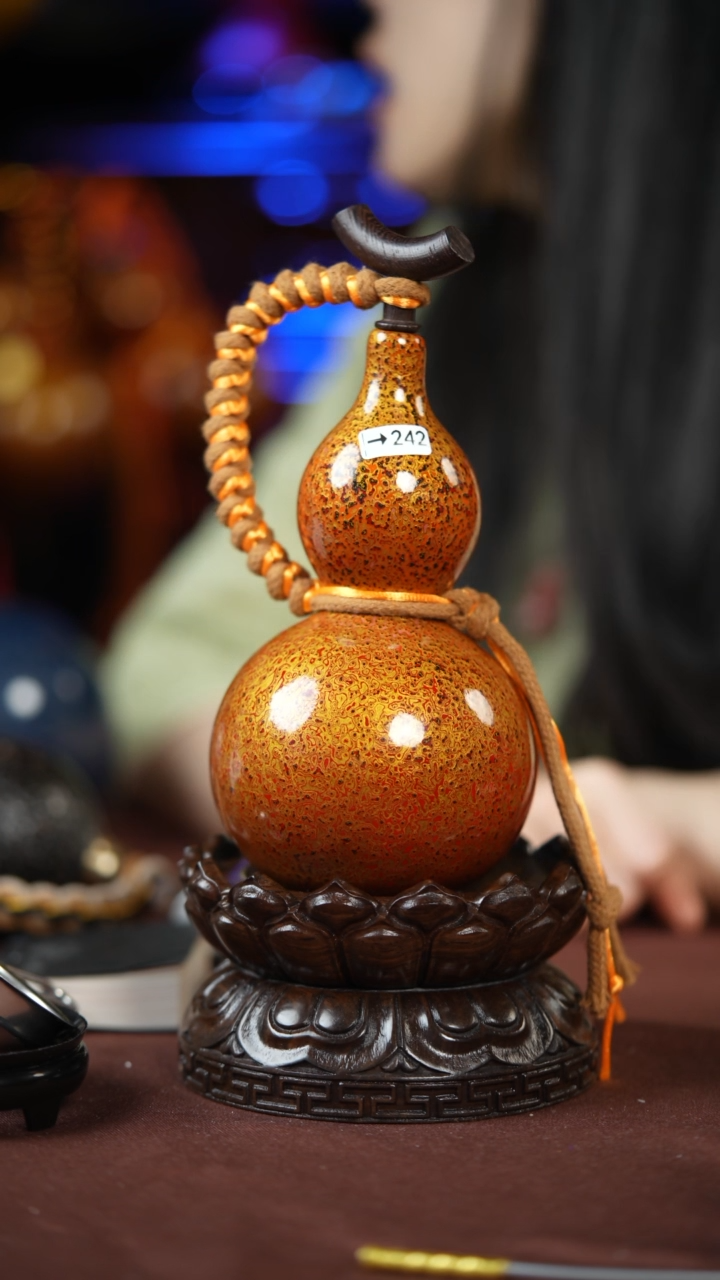 【闪购商品】242号300ml左右的非遗漆器酒葫芦