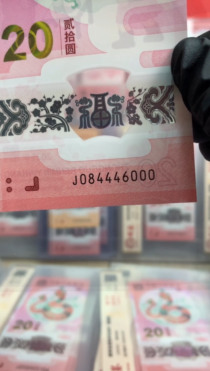 【闪购商品】塑料蛇钞 真钞【单张】4446000