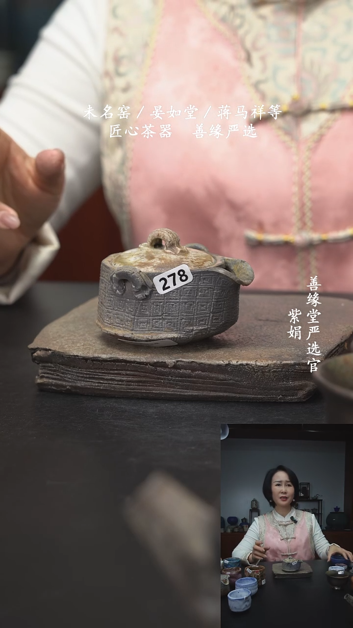 【闪购商品】278周卿老师手工柴烧宝瓶