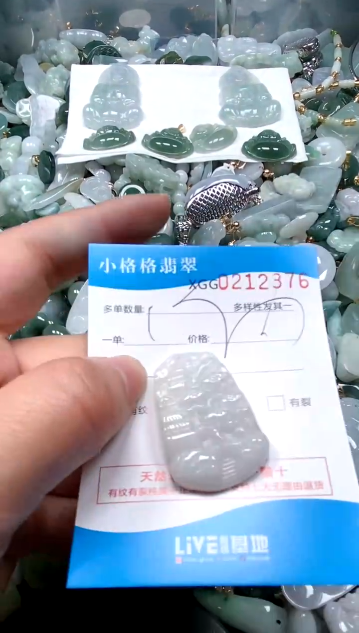 【闪购商品】翡翠颈饰未镶嵌闪购商品0212376