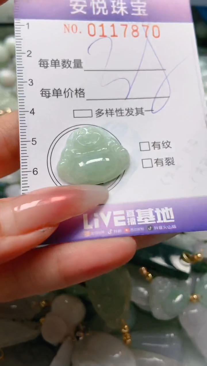 【闪购商品】翡翠颈饰未镶嵌闪购0117870