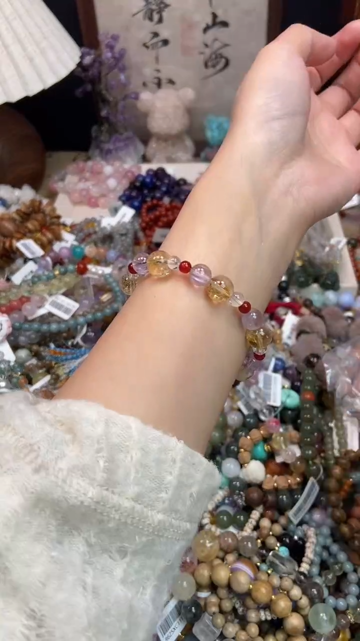 未镶嵌手链黄晶303